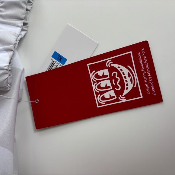 NWT Members Only x Keith Haring Windbreaker Jacket Sz XL - Picture 12 of 15